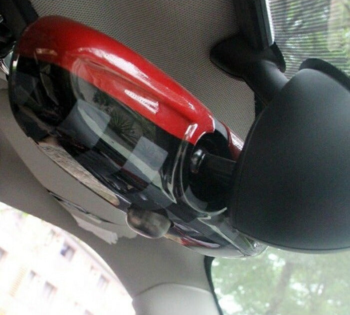 BMW MINI ミニクーパー ルームミラーカバー F系用 F54/F55/F56/F57 ユニオンジャック カスタムパーツ アクセサリー