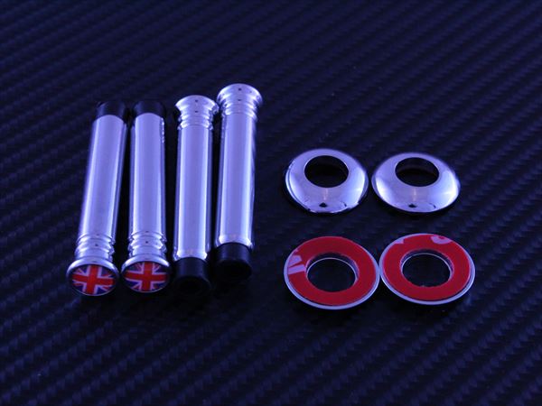 BMW MINI ミニ ユニオンジャック ドア ロックピン 4個セット R系/F系適合 送料無料 R55 R56 R57 R58 R59 R60 R61 F54 F55 F56 F57 F60 カスタム パーツ アクセサリー ドアロックピン 内装 ドレスアップ カスタマイズ 車用品 内装パーツ