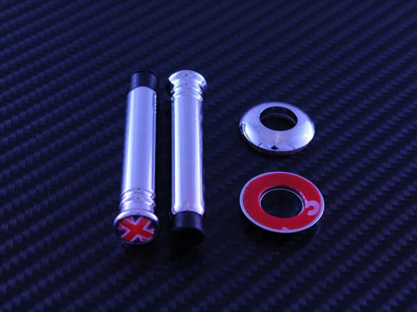 BMW MINI ミニ ユニオンジャック ドア ロックピン 2個セット R系/F系適合 送料無料 R55 R56 R57 R58 R59 R60 R61 F54 F55 F56 F57 F60 カスタム パーツ アクセサリー ドアロックピン 内装 ドレスアップ カスタマイズ 車用品 内装パーツ