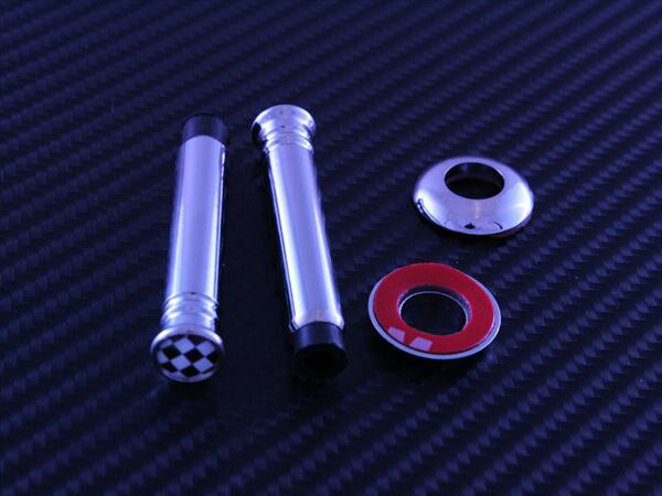 BMW MINI ミニ チェッカーフラッグ ドア ロックピン 2個セット R系/F系適合 送料無料 R55 R56 R57 R58 R59 R60 R61 F54 F55 F56 F57 F60 カスタム パーツ アクセサリー ドアロックピン 内装 ドレスアップ カスタマイズ 車用品 内装パーツ