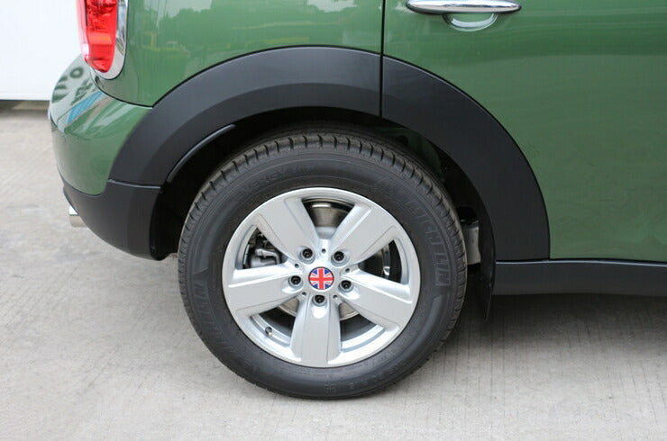 BMW MINI ミニ ユニオンジャック ホイール キャップ ステッカー 4枚入り 送料無料 52mm ホイールキャップ センター シール エンブレム MINI COOPER ミニクーパー カスタムパーツ アクセサリー 外装 ドレスアップ 車用品 ドレスアップ 外装パーツ