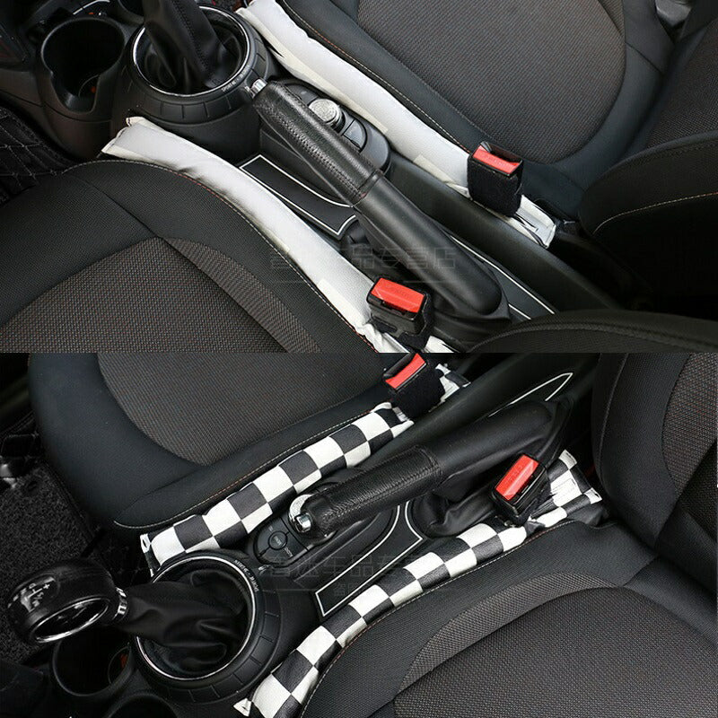 シート 隙間 クッション 全4色 2個セット PUレザー製 汎用 シート ギャップ 埋め すきま 隙間クッション 収納 ポケット アクセサリー ドレスアップ パーツ カスタム カスタムパーツ BMW MINI ミニ ミニクーパー