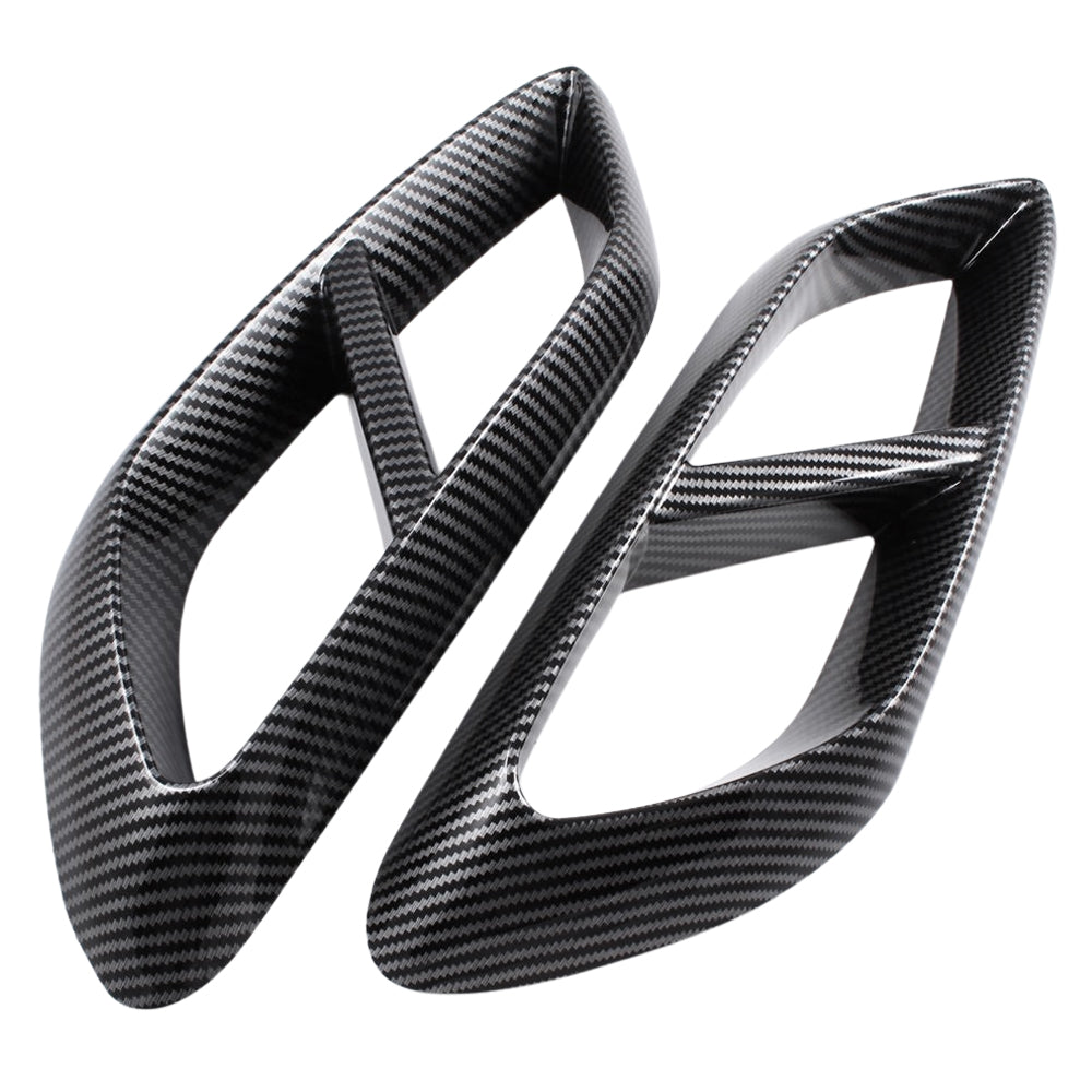 メルセデスベンツ Eクラス W214 S214 マフラーカッター 左右セット マフラー トリム ガーニッシュ 4本出し テールパイプ ABS樹脂製 ダミー ベンツ Benz アクセサリー カスタム パーツ カスタムパーツ