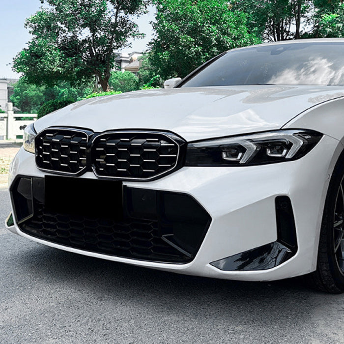 BMW 3シリーズ G20 G21 LCI 後期 LED フロントグリル M340iスタイル メッシュグリル 社外品 交換 エアロ 外装 アイコニックグロー キドニーグリル アクセサリー カスタム パーツ カスタムパーツ ドレスアップ