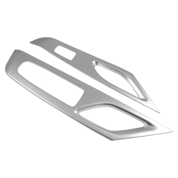 セレナ C28 ウィンドウスイッチ パネル カバー 2点セット 1台分 サテンシルバー ピアノブラック トリム ガーニッシュ ウインドウスイッチ ボタン パワーウィンドウ SERENA 新型 e-power 車用品 車内 アクセサリー カスタム パーツ