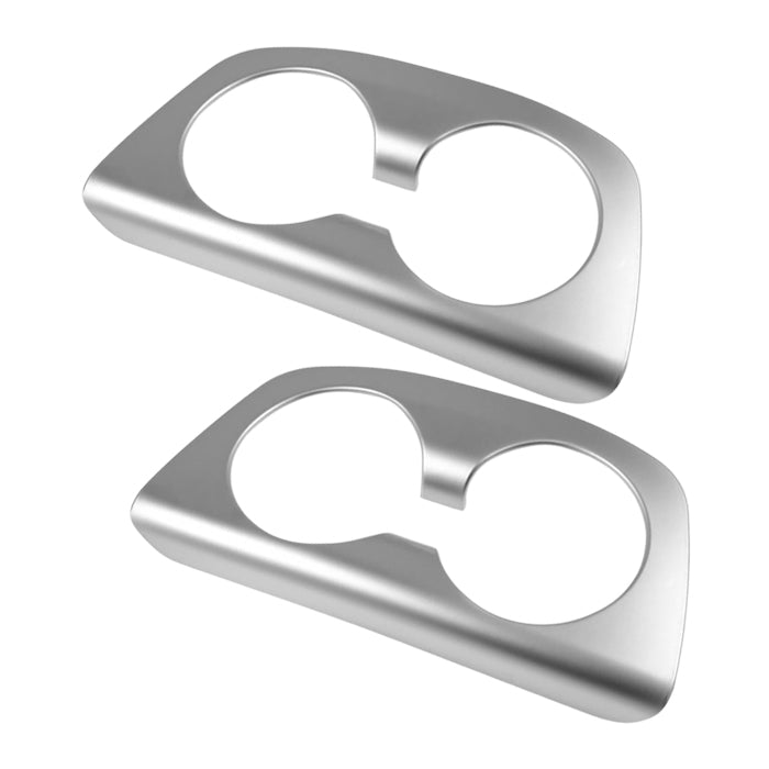 セレナ C28 3列目 ドリンクホルダー パネル カバー 2点セット 1台分 サテンシルバー ピアノブラック トリム ガーニッシュ リア用 三列目 シート 左右セット SERENA 新型 e-power 車用品 車内 アクセサリー カスタム パーツ 内装 外装 ドレスアップ