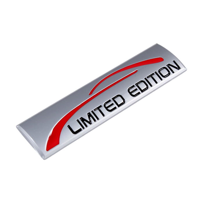 LIMITED EDITION エンブレム リミテッドエディション 亜鉛合金製 車 ステッカー シール 3Dメタル 汎用 アクセサリー カスタム パーツ カスタムパーツ ドレスアップ 外装