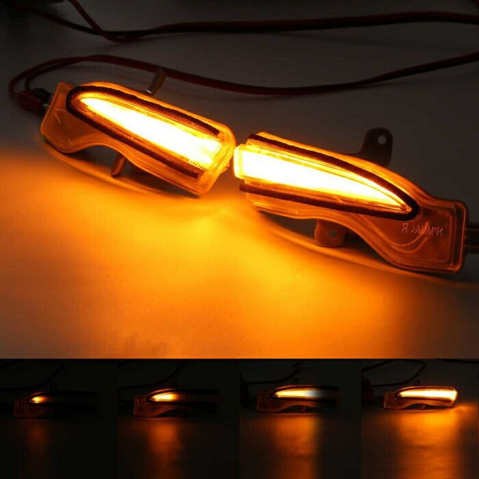 マツダ CX-3 CX-5 ドアミラー シーケンシャル ウインカー 全2色 MAZDA パーツ カスタム サイドミラー ウィンカー 流れるウインカー【カー用品のお店BeeTech】カスタマイズ 車用品 電飾パーツ ドレスアップ デコレーション