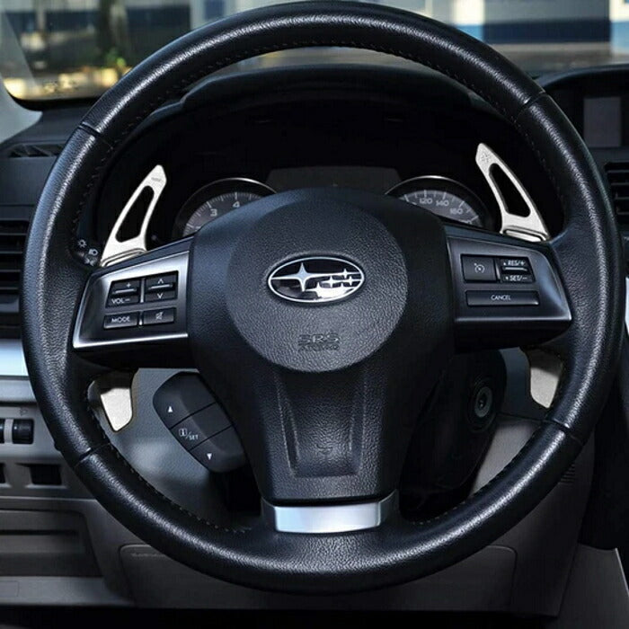 スバル パドルシフト アルミ 全4色 BRZ XV WRX S4 レヴォーグ フォレスター など ステアリング パドル シフト エクステンション アクセサリー パーツ カスタマイズ 車用品 カーインテリア ドレスアップ 内装パーツ