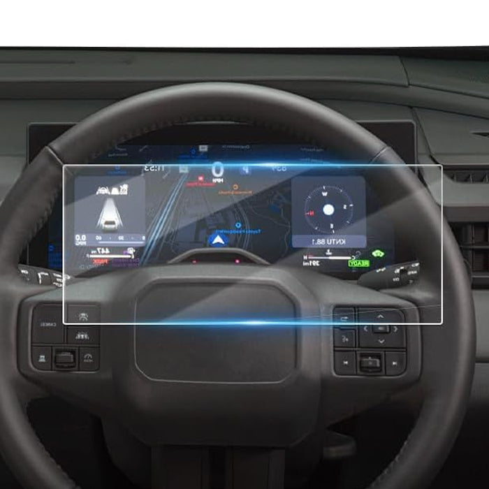RAV4 60系 ガラスフィルム トヨタ 新型 保護フィルム 液晶 ナビ モニター メーター アドベンチャー Z GRスポーツ PHEV 12.9インチ 12.3インチ ディスプレイオーディオ 高感度 傷 キズ 汚れ 防止 強化ガラス カット