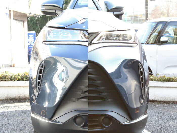 80系 ハリアー フロント フォグ ガーニッシュ 2P クロームメッキ フォグランプ フォグライト カバー アクセサリー カスタム ドレスアップ パーツ トヨタ ハイブリッド TOYOTA HARRIER HYBRID カスタマイズ 車用品 ドレスアップ 外装パーツ