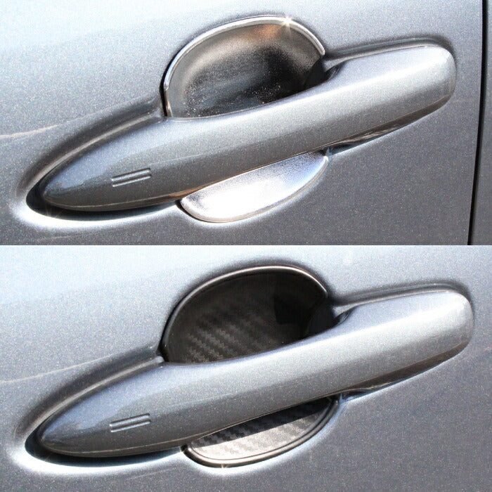 80系 ハリアー ドアハンドル プロテクター カバー 4点セット 全2色 ガード プロテクション アクセサリー カスタム ドレスアップ パーツ トヨタ ハイブリッド TOYOTA HARRIER HYBRID カスタマイズ 車用品 ドレスアップ 外装パーツ