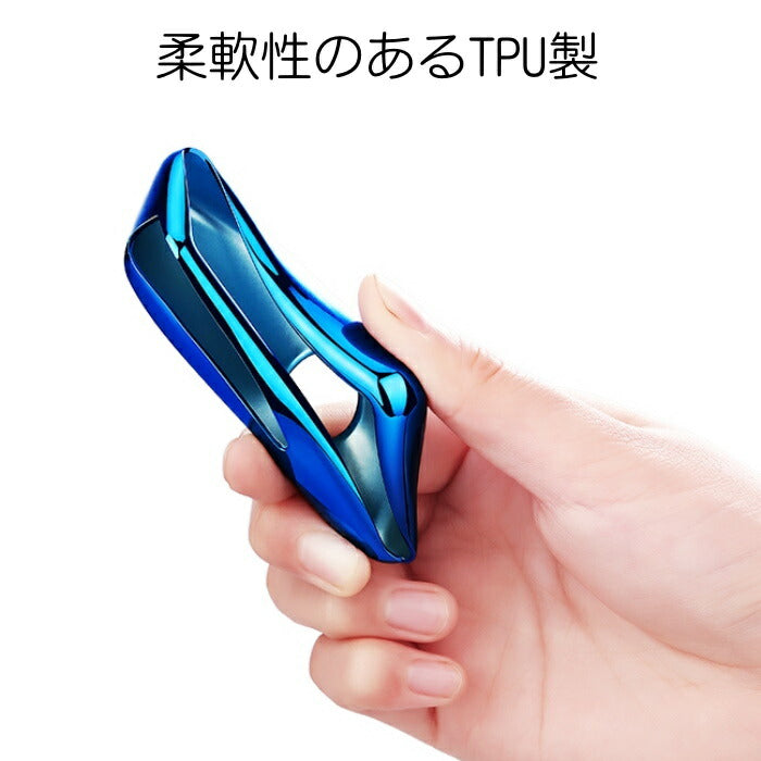 メルセデスベンツ キーケース 新型Cクラス W206 S206 Eクラス W214 S214 Sクラス W223 GLC X254 C254 SL R232 EQS などに キーカバー メタリック メッキ TPU フルカバー キーホルダー スマートキー キーフォブ カスタム パーツ カーアクセサリー おしゃれ