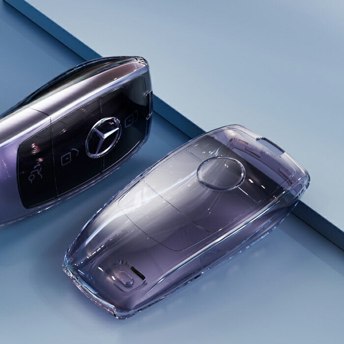 ベンツ クリア TPU キーケース キーカバー Aクラス Bクラス Eクラス Cクラス CLA GLA GLB GLC などに キーホルダー メンズ レディース スマートキー アクセサリー カスタム パーツ リモコンケース リモコン カバー おしゃれ ギフト メルセデスベンツ