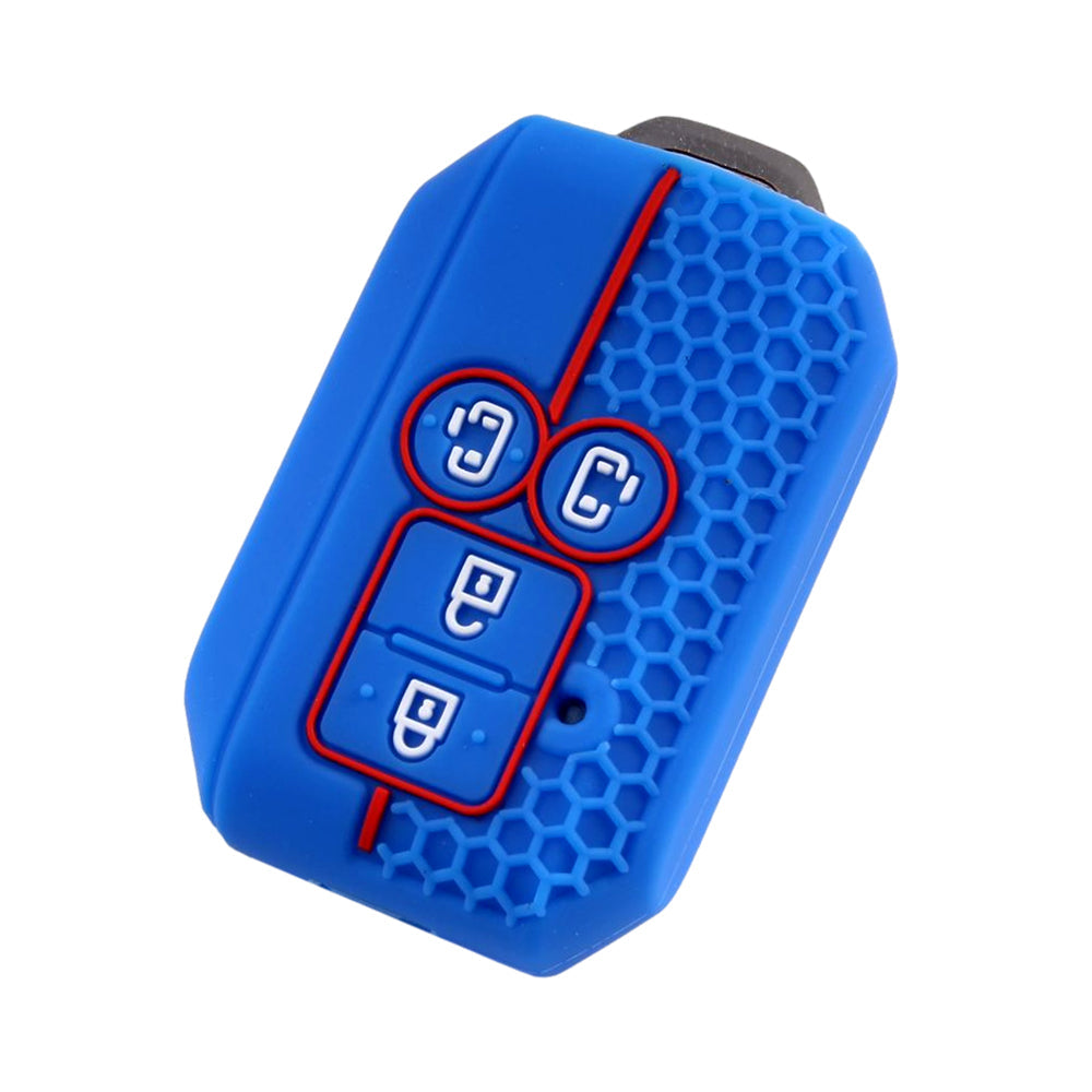 スズキ キーカバー スペーシア スペーシアカスタム スペーシアギア ワゴンRスマイル ソリオ ソリオバンディット キーケース 両側スライド 4つボタン シリコン ゴム ラバー スマートキー おしゃれ アクセサリー カスタム パーツ カスタムパーツ