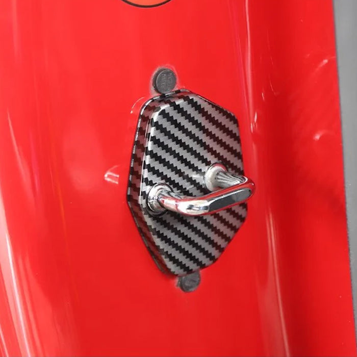 BMW MINI ミニ ミニクーパー ドア ストライカー カバー R55 R56 R57 R58 R59 2個セット ドアストライカー ドア ヒンジ ドアロック アクセサリー カスタム パーツ カスタムパーツ グッズ 内装 外装 ドレスアップ