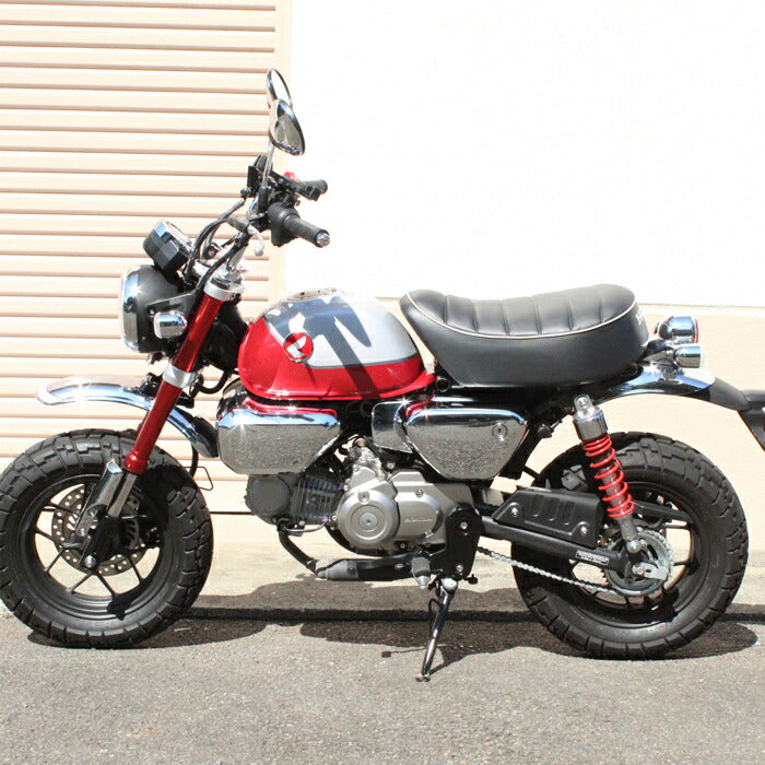 ホンダ モンキー125 エアクリーナー カバー 左右セット サイドカバー サイドカウル カウル エアクリーナーカバー エアクリカバー 外装 Monkey125 Monkey 125 アクセサリー カスタム パーツ メッキ シルバー