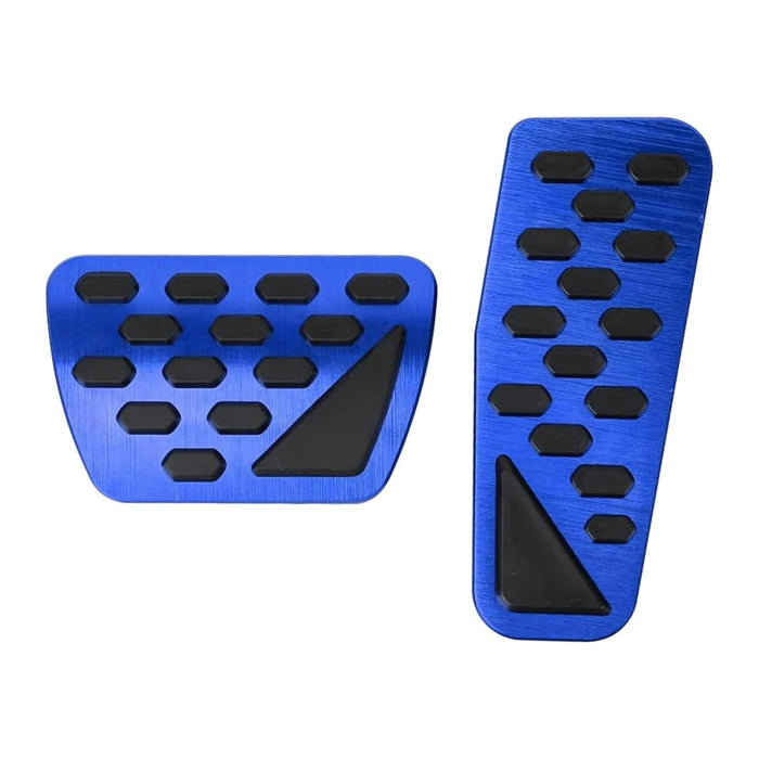 Jeep JL ラングラー ラングラーアンリミテッド JT グラディエーター ペダルカバー アルミ製 ジープ ルビコン ブレーキ アクセル ペダル カバー 滑り止め ラバー アクセサリー カスタム パーツ カスタムパーツ 内装 ドレスアップ