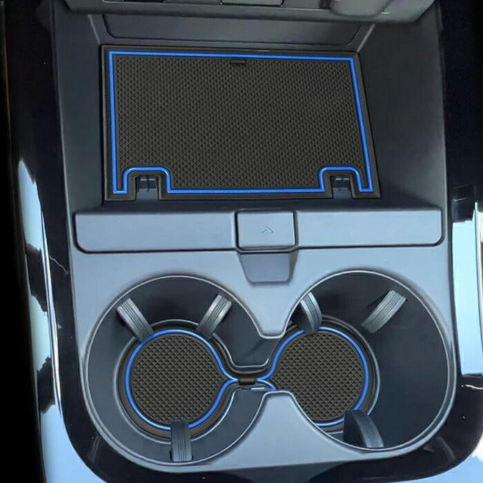 トヨタ プリウス 60系 ハイブリッド/PHEV ノンスリップ ラバーマット 1台分 ノンスリップマット Zグレード用 ドリンクホルダー ドアポケット マット インテリア プリウス60 60プリウス PRIUS ゴムマット アクセサリー カスタム パーツ 外装 内装