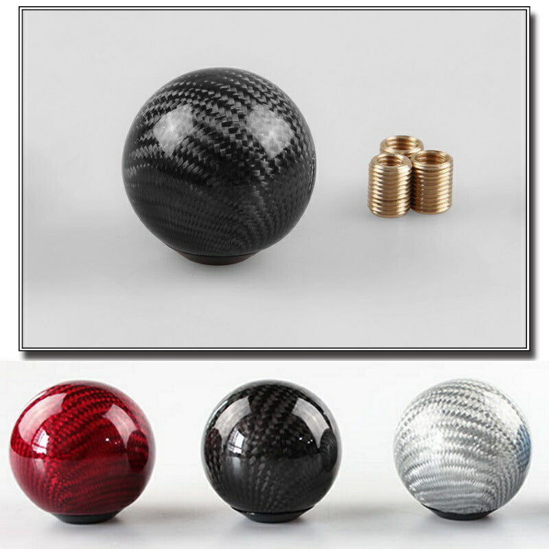 【A】日産純正OP カーボン調 A/T オートマ シフトノブ K12 YK12 マーチ12SR 日産(純正) MOMO ATシフトノブ のパーツレビュー | シルビア