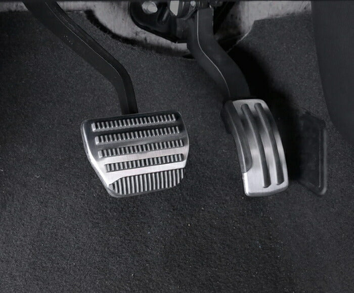 NISSAN ニッサン ステンレス製 ペダルカバー AT車用 アクセル/ブレーキ