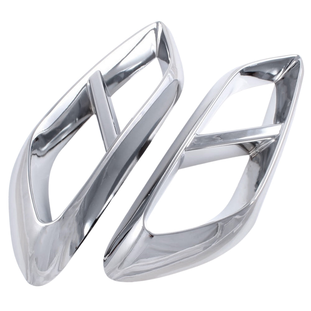 メルセデスベンツ Eクラス W214 S214 マフラーカッター 左右セット マフラー トリム ガーニッシュ 4本出し テールパイプ ABS樹脂製 ダミー ベンツ Benz アクセサリー カスタム パーツ カスタムパーツ