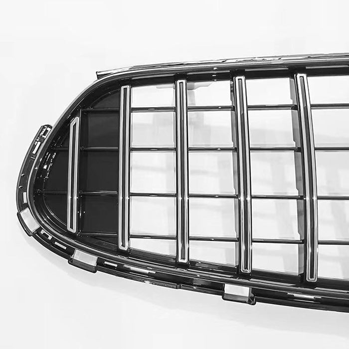メルセデスベンツ GLC X254 C254 クーペ パナメリカーナ グリル AMG風 GLC43 GLC63 ルック フロントカメラ有り/無し兼用 フロントグリル 交換 社外品 アクセサリー カスタム パーツ カスタムパーツ Mercedes Benz