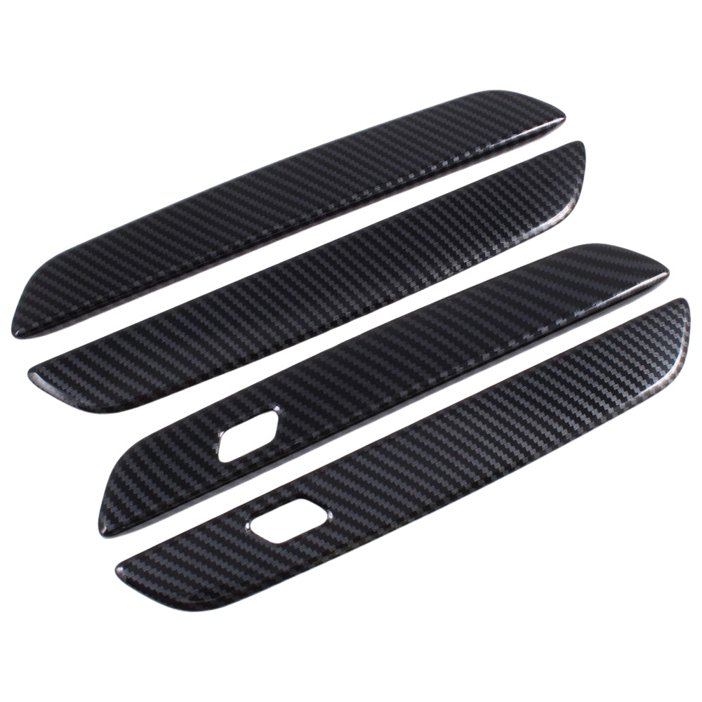BMW ドアハンドル カバー 4Pセット カーボン調 ピアノブラック G26 G42 G45 G60 G61 G87 U06 U10 U11 2シリーズ 4シリーズ 5シリーズ X1 X2 X3 M2 ドア ハンドル プロテクター ガード アクセサリー カスタム パーツ カスタムパーツ 外装 ドレスアップ