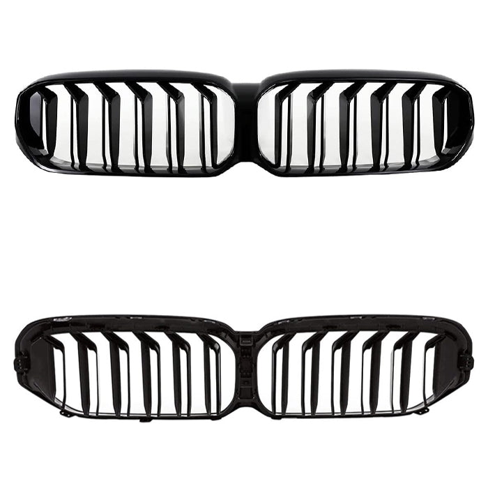 BMW 5シリーズ G30 G31 LCI 後期 ダブルフィン グリル グロスブラック ダブル フィン 交換 エアロ 外装 キドニーグリル フロントグリル 外装 アクセサリー カスタム パーツ カスタムパーツ ドレスアップ