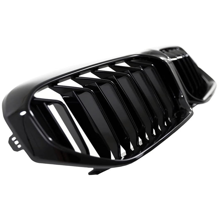 BMW 5シリーズ G30 G31 LCI 後期 ダブルフィン グリル グロスブラック ダブル フィン 交換 エアロ 外装 キドニーグリル フロントグリル 外装 アクセサリー カスタム パーツ カスタムパーツ ドレスアップ