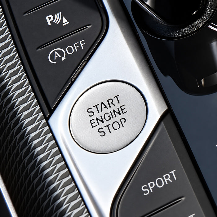 BMW アルミ製 エンジン スタートボタン カバー F40 F44 G42 G01 G02 G20 G21 G22 G14 G05 G06 G07 G29 など スタート ストップ ボタン カバー リング ステッカー アクセサリー カスタム パーツ カスタムパーツ 内装 ドレスアップ