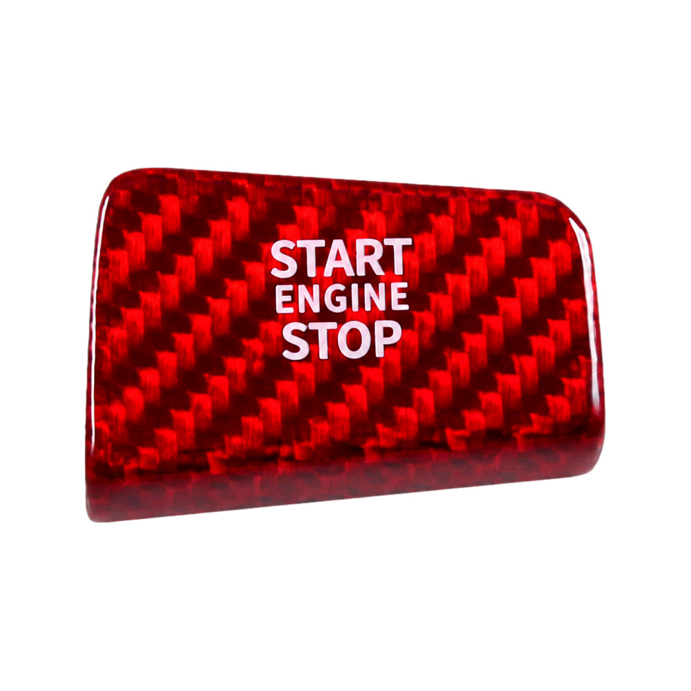 BMW 5シリーズ G60 G61 7シリーズ G70 X3 G45 M5 G90 G91 カーボン エンジン スタート ストップ ボタン カバー リアルカーボン START ENGINE STOP ボタン スイッチ ステッカー エンジンスタート エンジンスタートストップ アクセサリー カスタム パーツ