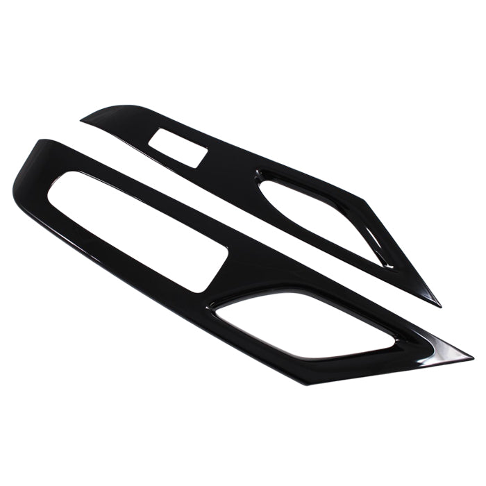 セレナ C28 ウィンドウスイッチ パネル カバー 2点セット 1台分 サテンシルバー ピアノブラック トリム ガーニッシュ ウインドウスイッチ ボタン パワーウィンドウ SERENA 新型 e-power 車用品 車内 アクセサリー カスタム パーツ