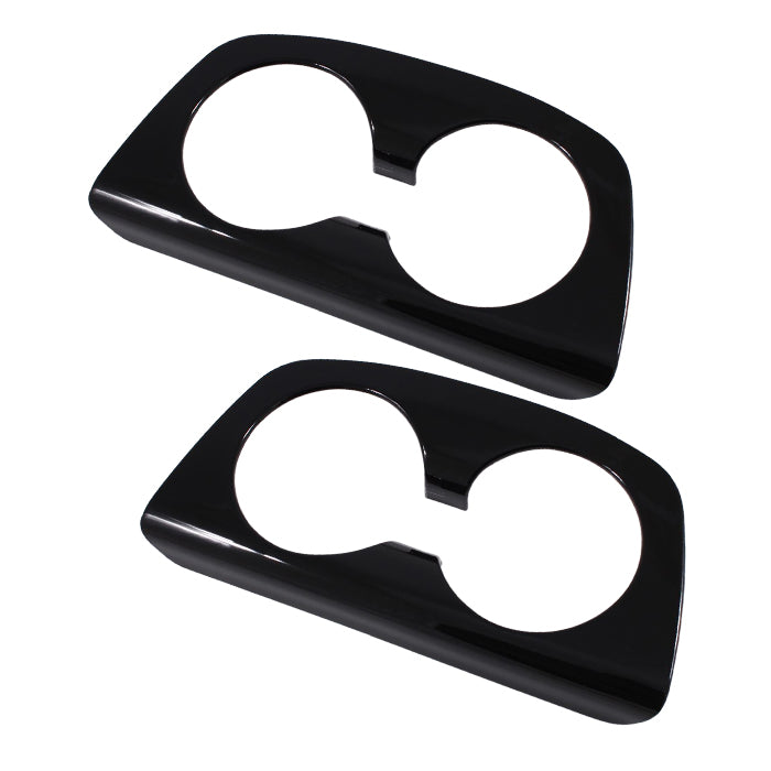 セレナ C28 3列目 ドリンクホルダー パネル カバー 2点セット 1台分 サテンシルバー ピアノブラック トリム ガーニッシュ リア用 三列目 シート 左右セット SERENA 新型 e-power 車用品 車内 アクセサリー カスタム パーツ 内装 外装 ドレスアップ