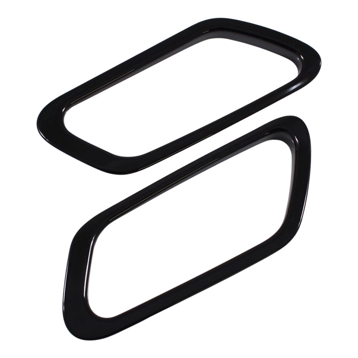 セレナ C28 インナー ドアハンドル パネル カバー 2点セット フロント用 1台分 サテンシルバー ピアノブラック トリム ガーニッシュ SERENA 新型 e-power 車用品 車内 アクセサリー カスタム パーツ 内装 外装 ドレスアップ