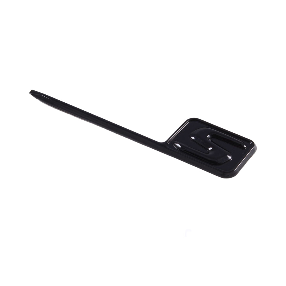 S ロゴ エンブレム ABS樹脂製 リア サイド ステッカー メルセデスベンツ ベンツ 互換品 AMG 互換品 2サイズ 4色展開 アクセサリー カスタム パーツ カスタムパーツ 外装 ドレスアップ シール バッチ