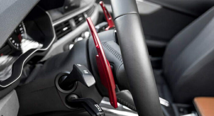 アウディ パドルシフト アルミ 全4色 A3 A4 A5 Q2 Q7 TT S3 S4 TTS