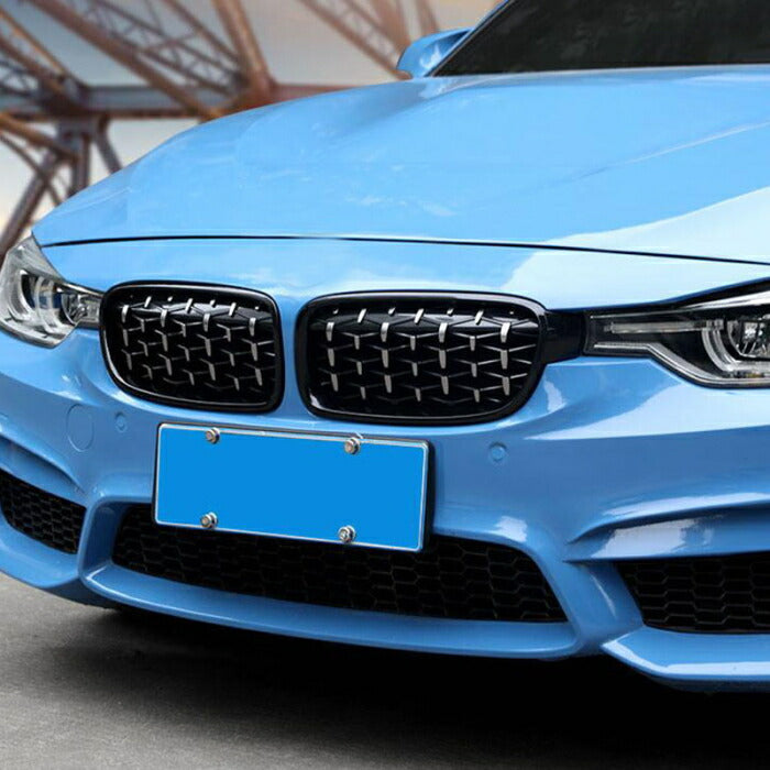 BMW 3シリーズ F30 F31 グリル ダイヤモンドグリル 全2色 全年式対応 BMW 3シリーズ F30 F31 グリル ダイヤモンドグリル 全2色 全年式対応