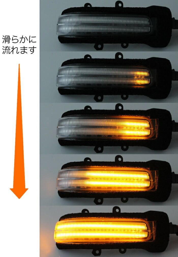 アウディ ドアミラー シーケンシャルウインカー LED Audi A3 S3 S4 S4 A5 S5 など 流れるウインカー スモークレンズ サイドミラー シーケンシャル ウィンカー【カー用品のお店BeeTech】カスタマイズ 車用品 電飾パーツ ドレスアップ デコレーション