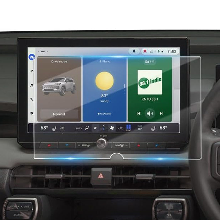 RAV4 60系 ガラスフィルム トヨタ 新型 保護フィルム 液晶 ナビ モニター メーター アドベンチャー Z GRスポーツ PHEV 12.9インチ 12.3インチ ディスプレイオーディオ 高感度 傷 キズ 汚れ 防止 強化ガラス カット