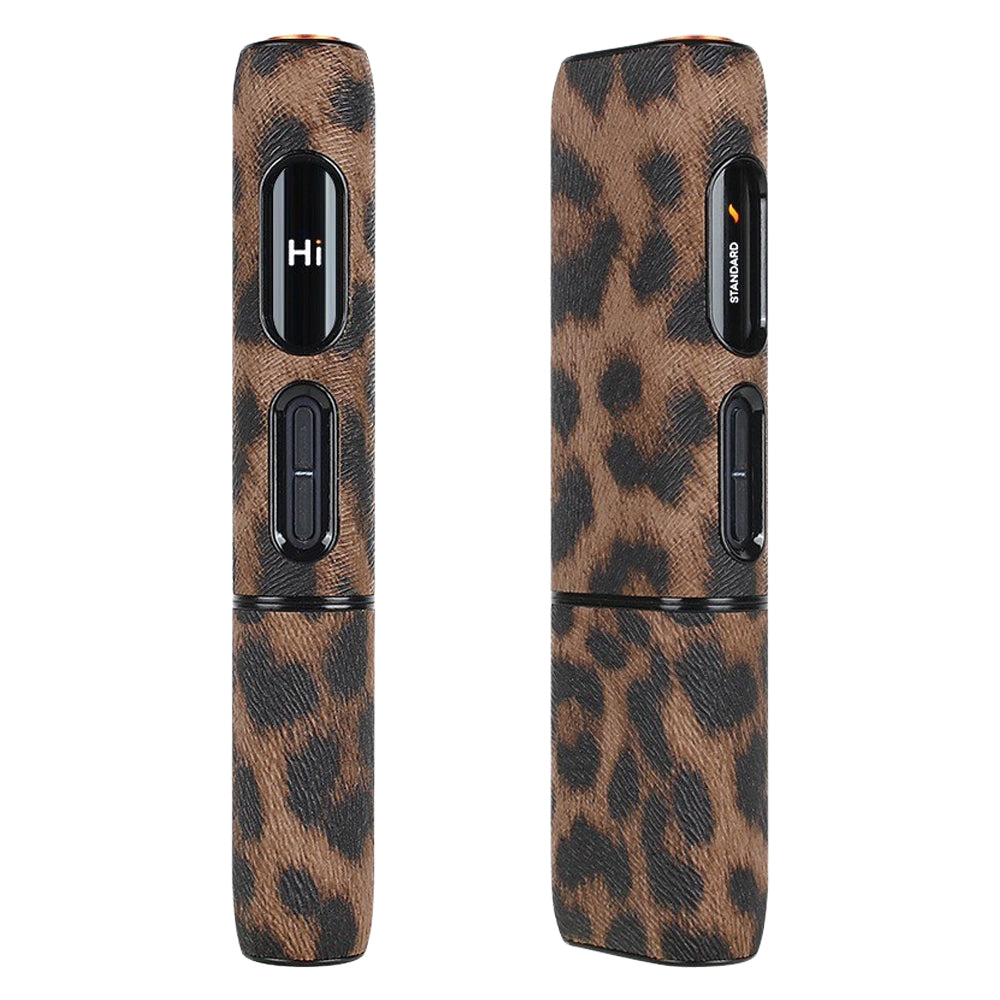 glo HILO 専用 カバー ハードタイプ グロー ヒーロ 専用 ケース スリーブ 収納 レザー タバコ スティック 充電 アクセサリー 耐衝撃 迷彩 ヒョウ柄 豹柄