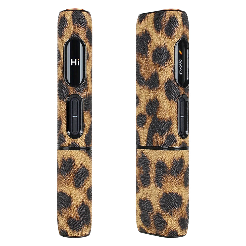 glo HILO 専用 カバー ハードタイプ グロー ヒーロ 専用 ケース スリーブ 収納 レザー タバコ スティック 充電 アクセサリー 耐衝撃 迷彩 ヒョウ柄 豹柄