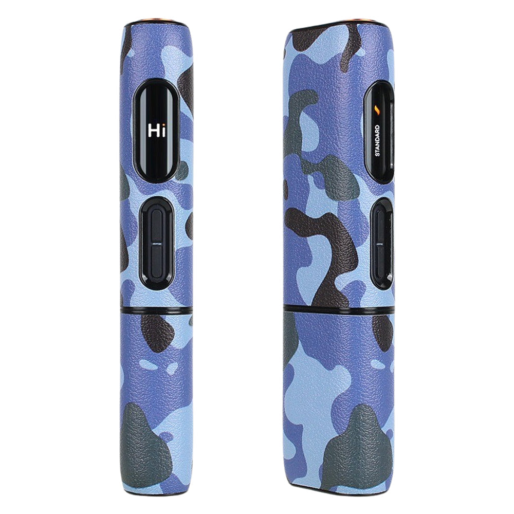 glo HILO 専用 カバー ハードタイプ グロー ヒーロ 専用 ケース スリーブ 収納 レザー タバコ スティック 充電 アクセサリー 耐衝撃 迷彩 ヒョウ柄 豹柄