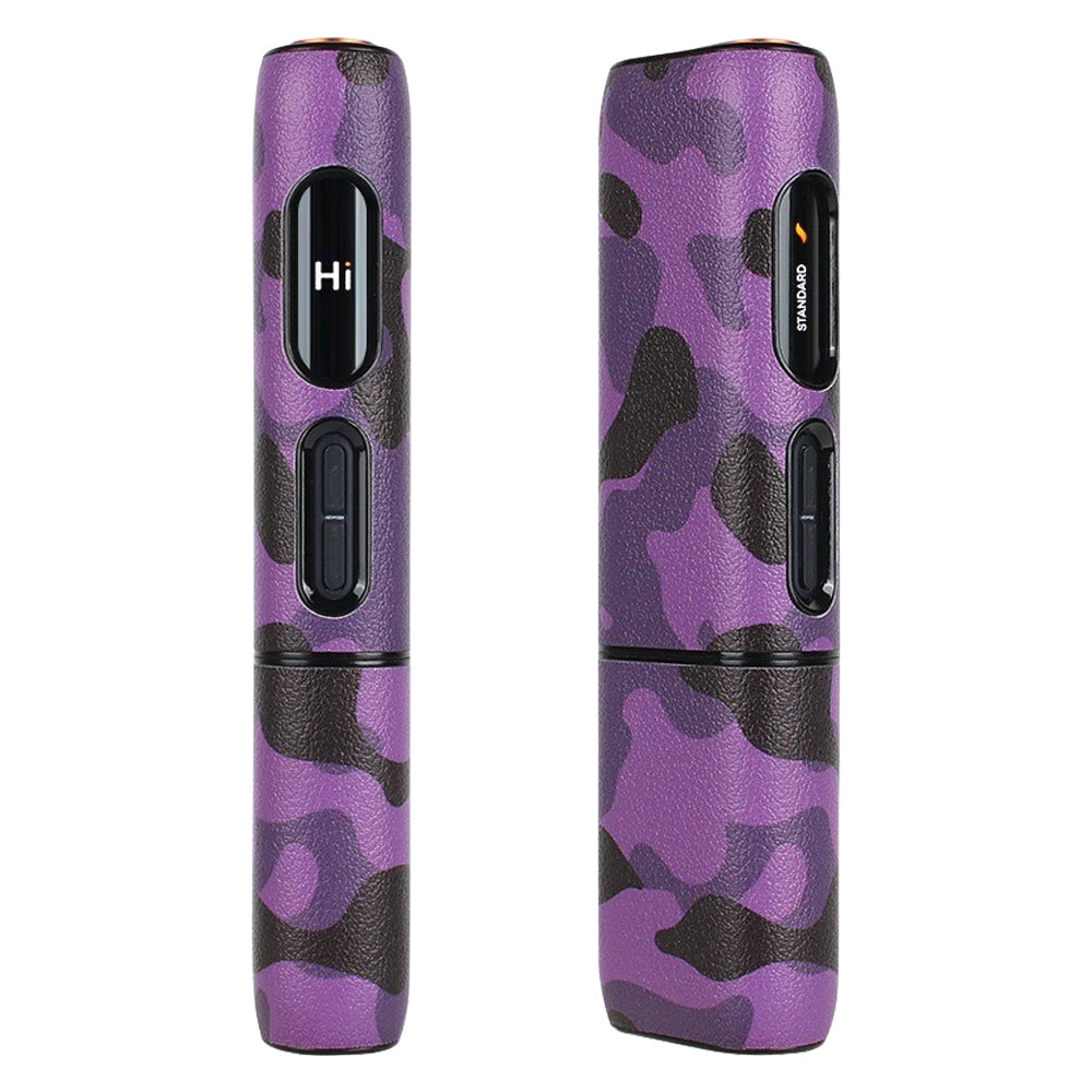 glo HILO 専用 カバー ハードタイプ グロー ヒーロ 専用 ケース スリーブ 収納 レザー タバコ スティック 充電 アクセサリー 耐衝撃 迷彩 ヒョウ柄 豹柄