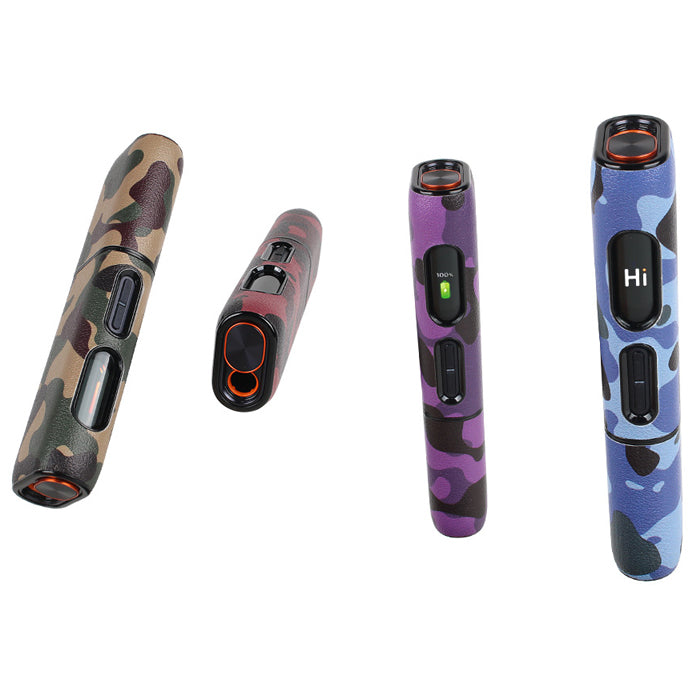 glo HILO 専用 カバー ハードタイプ グロー ヒーロ 専用 ケース スリーブ 収納 レザー タバコ スティック 充電 アクセサリー 耐衝撃 迷彩 ヒョウ柄 豹柄