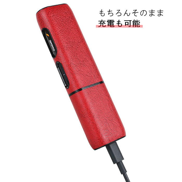 glo HILO 専用 カバー ハードタイプ グロー ヒーロ 専用 ケース スリーブ 収納 レザー タバコ スティック 充電 アクセサリー 耐衝撃 迷彩 ヒョウ柄 豹柄