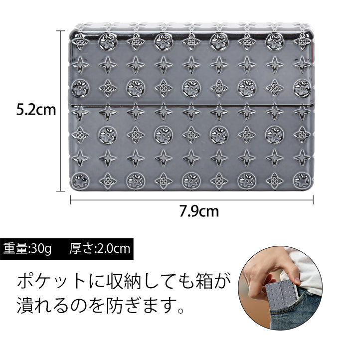 アイコス適合品 IQOS適合品 ヒートスティック ヒートステック ケース テリア TEREA センティア SENTIA ヒーツ HEETS マールボロ マルボロ アイコスイルマ アイコスイルマワン ケース カバー 収納 キラキラ オシャレ かわいい 可愛い モノグラム柄