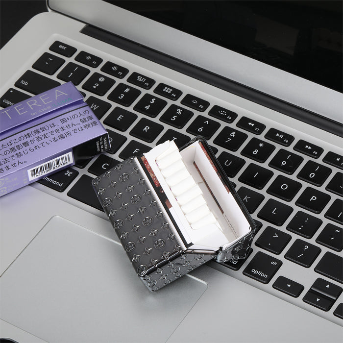 アイコス適合品 IQOS適合品 ヒートスティック ヒートステック ケース テリア TEREA センティア SENTIA ヒーツ HEETS マールボロ マルボロ アイコスイルマ アイコスイルマワン ケース カバー 収納 キラキラ オシャレ かわいい 可愛い モノグラム柄