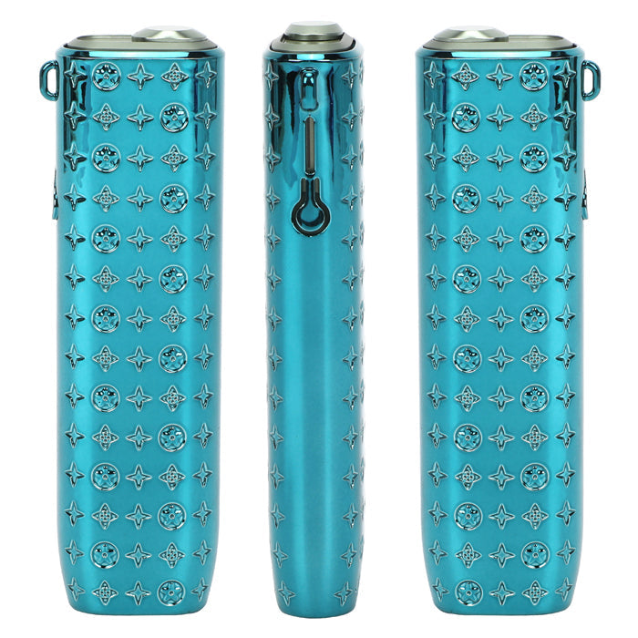 アイコス イルマワン 適合品 IQOS ILUMA ONE 適合品 イルマ i ワン 適合品 ケース カバー 収納 キラキラ ブランド おしゃれ オシャレ かわいい 可愛い モノグラム柄 メッキ ネックストラップ付き ポーチ パーツ 保護