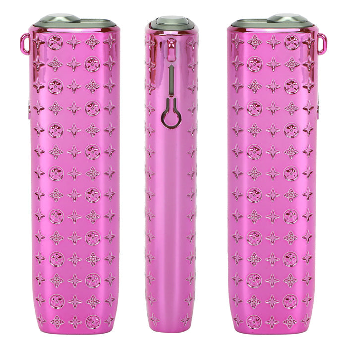 アイコス イルマワン 適合品 IQOS ILUMA ONE 適合品 イルマ i ワン 適合品 ケース カバー 収納 キラキラ ブランド おしゃれ オシャレ かわいい 可愛い モノグラム柄 メッキ ネックストラップ付き ポーチ パーツ 保護